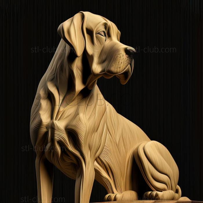 st Canary Great Dane dog